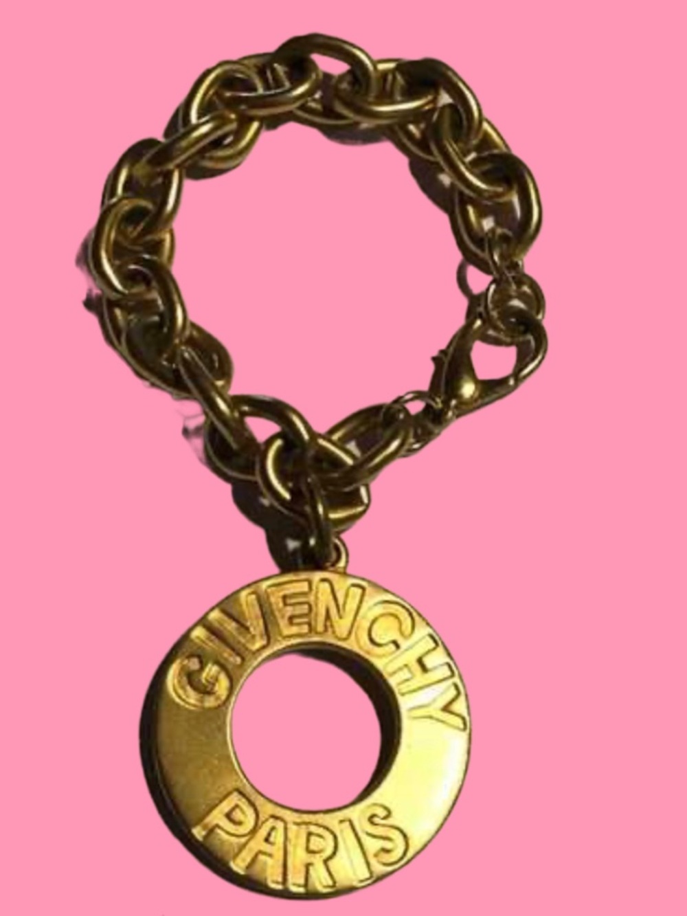 Givenchy Large Ring Charm Bracelet